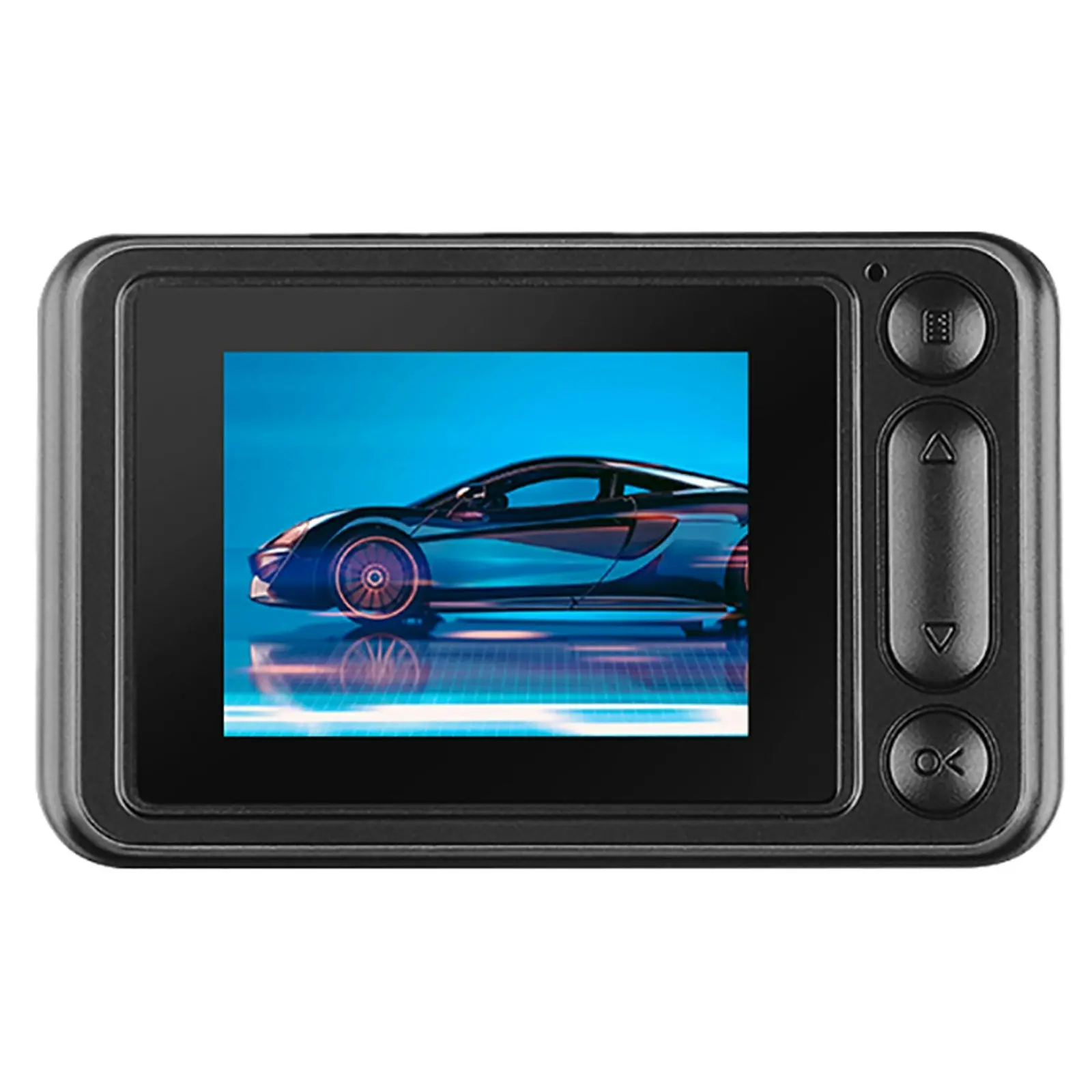 1080P FHD In Car DVR Crash Camera Recorder 2"LCD Front Rear Camera MicroSD Input 200mA Battery