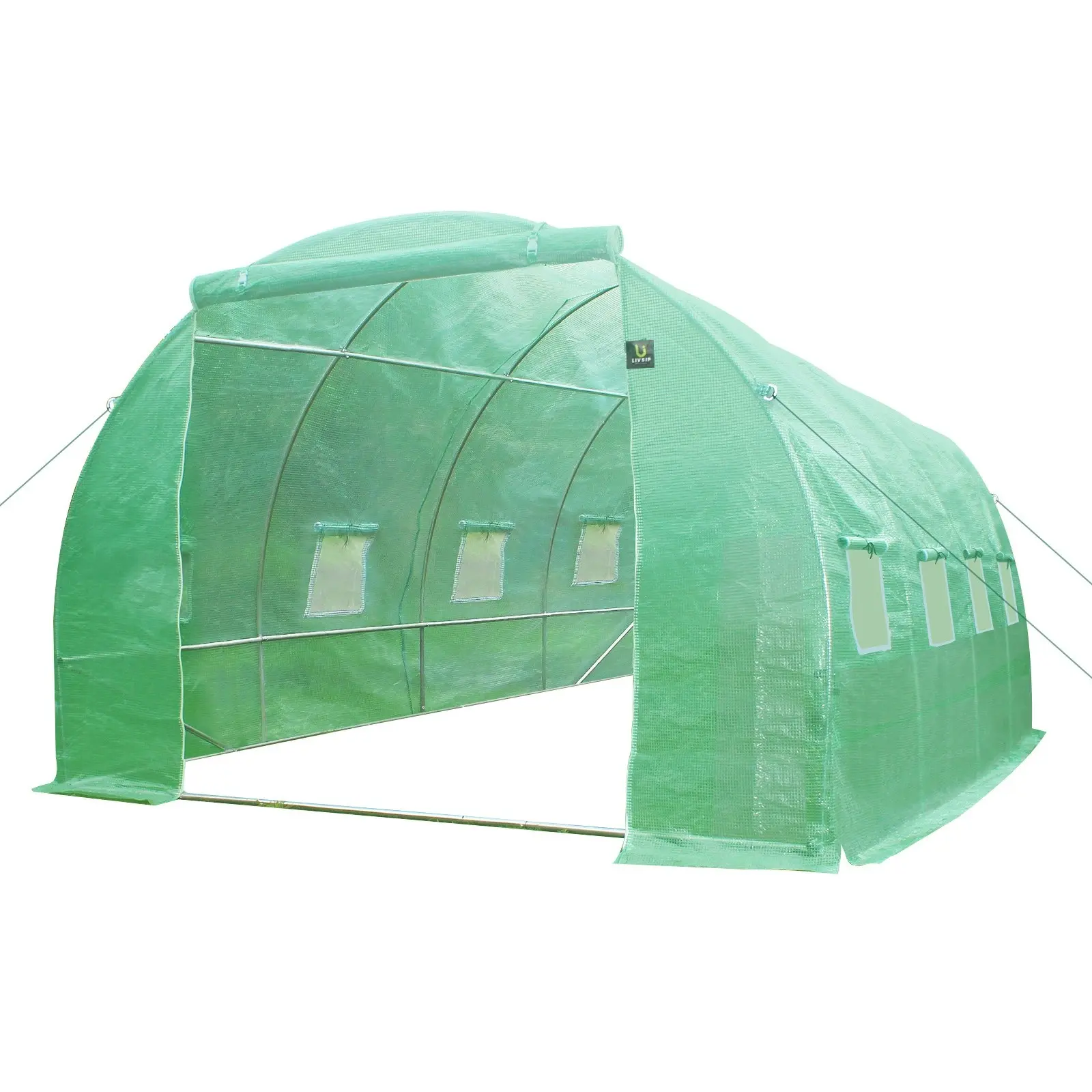 Livsip Greenhouse 4X3X2M Garden Shed Tunnel Green House Walk in Storage Plant