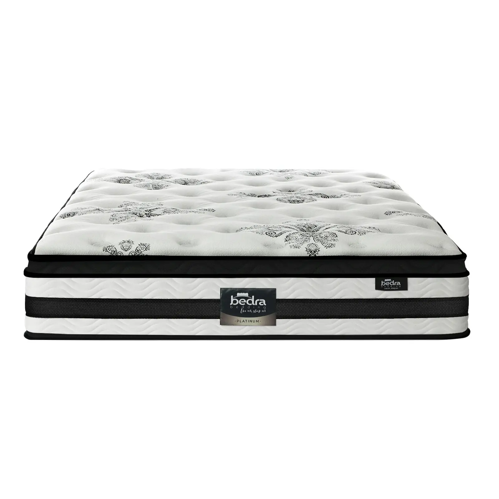 Bedra Double Mattress Bed Cool Gel Foam Pocket Spring Medium Firm 34CM