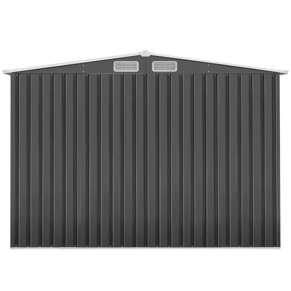 Giantz Garden Shed 2.58x3.14M w/Metal Base Sheds Outdoor Storage Workshop Shelter Sliding Door