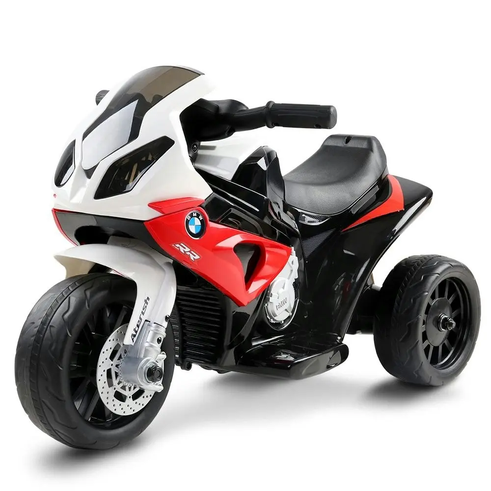 Kids Electric Ride On Car Police Motorcycle Motorbike BMW Licensed S1000RR Red