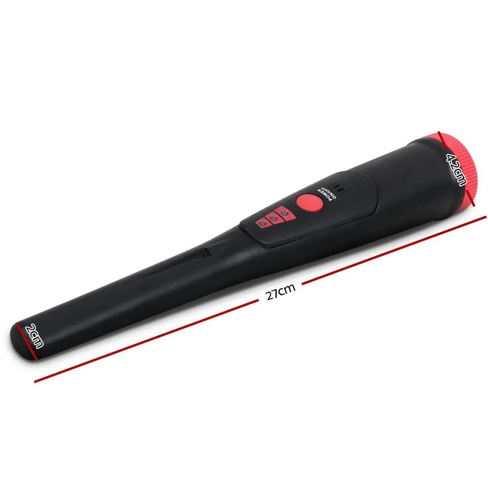 Metal Detector 40MM Sensitive Handheld Pinpointer Waterproof Automatic Hunter Black