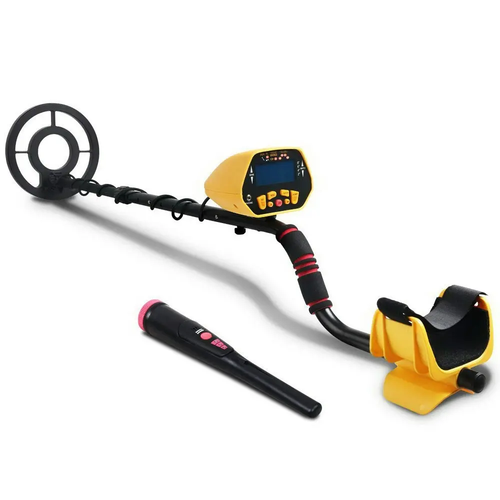 Metal Detector 180MM Deep Sensitive Waterproof Pinpointer Treasure Hunter Yellow