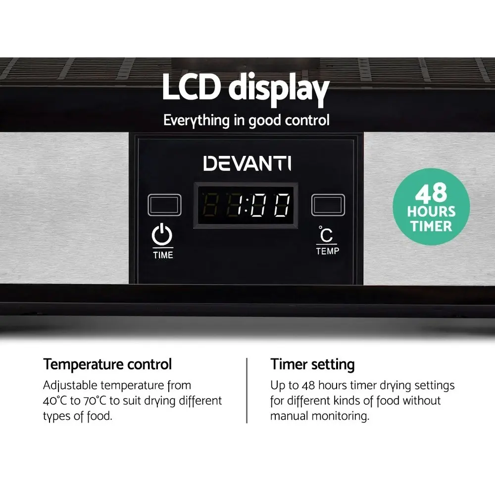 Devanti 5 Trays Food Dehydrator