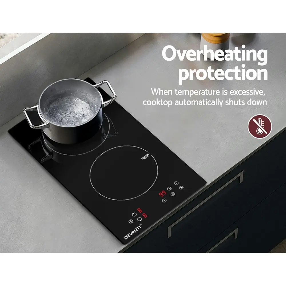 Devanti Induction Cooktop 30cm Electric Cooker