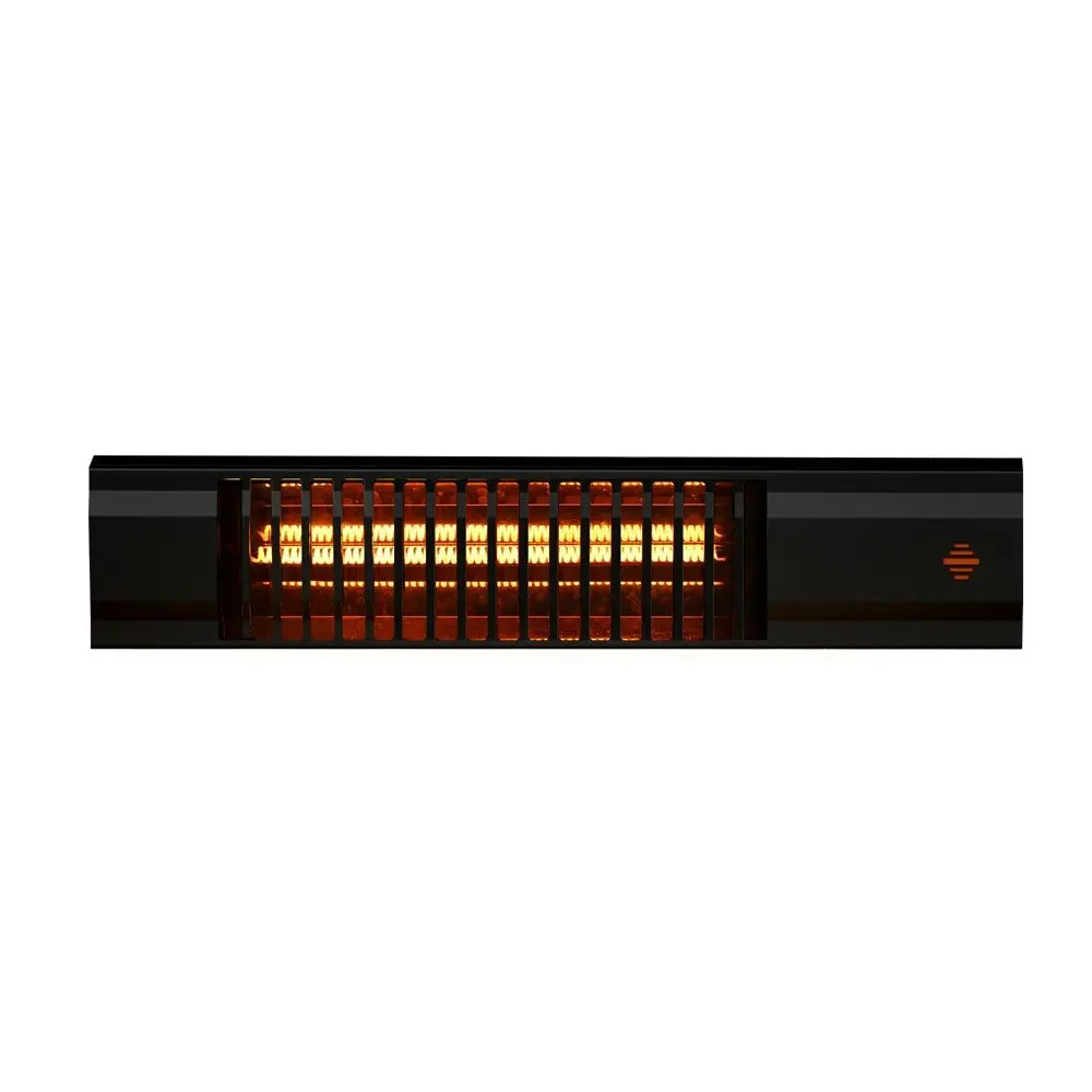 Devanti Electric Strip Heater Radiant Heaters 2000W Black