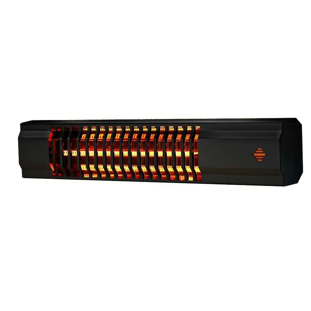 Devanti Electric Strip Heater Radiant Heaters 2000W Black