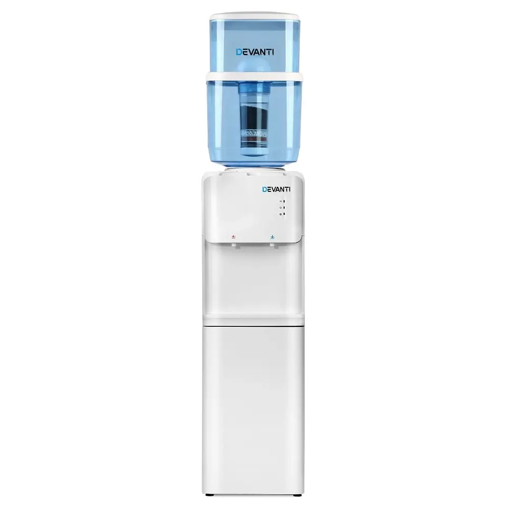 Devanti Water Cooler Dispenser Stand 22L Bottle White