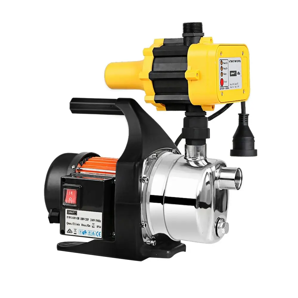 Giantz Garden Water Jet Pump High Pressure 800W Tank Rain Farm Irrigation Yellow