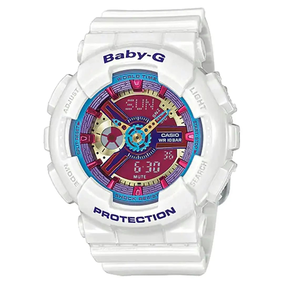 Baby G Digital & Analogue Watch Colourful Series BA112-7A