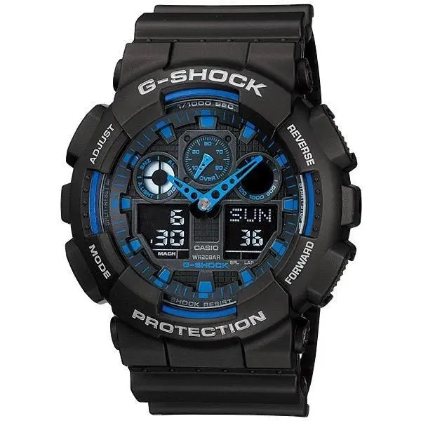 G-Shock Digital & Analogue Watch GA100-1A2