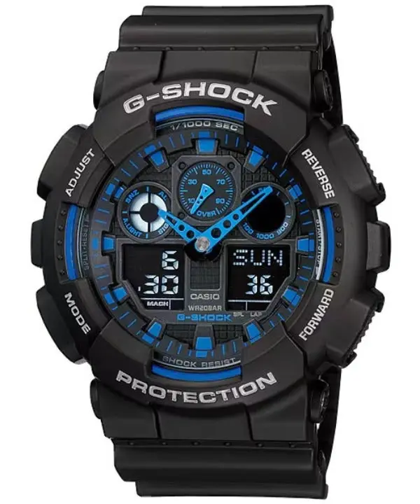 G-Shock Digital & Analogue Watch GA100-1A2