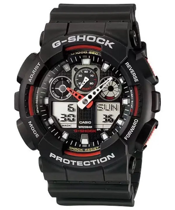 G-Shock Digital & Analogue Watch GA100-1A4