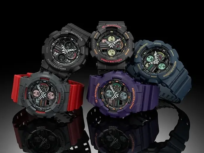 G-Shock Digital & Analogue Watch GA140-1A4