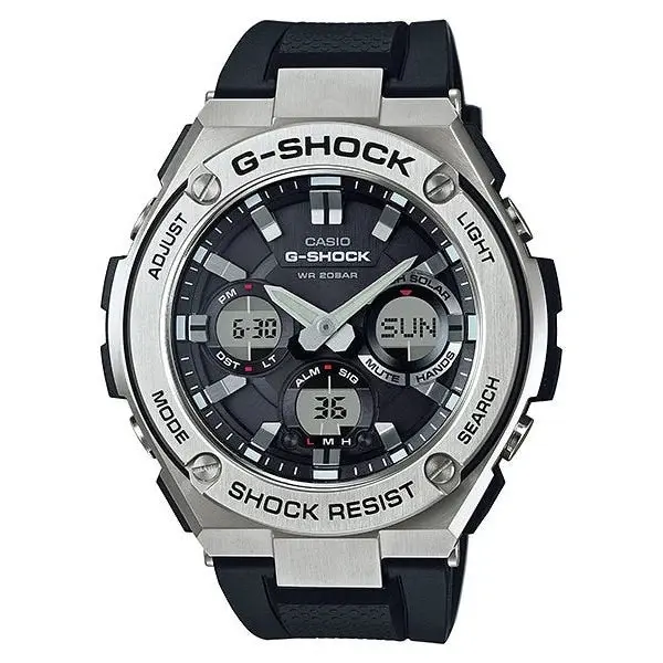 G-Shock Digital & Analogue Watch G-Steel Series GSTS110-1A