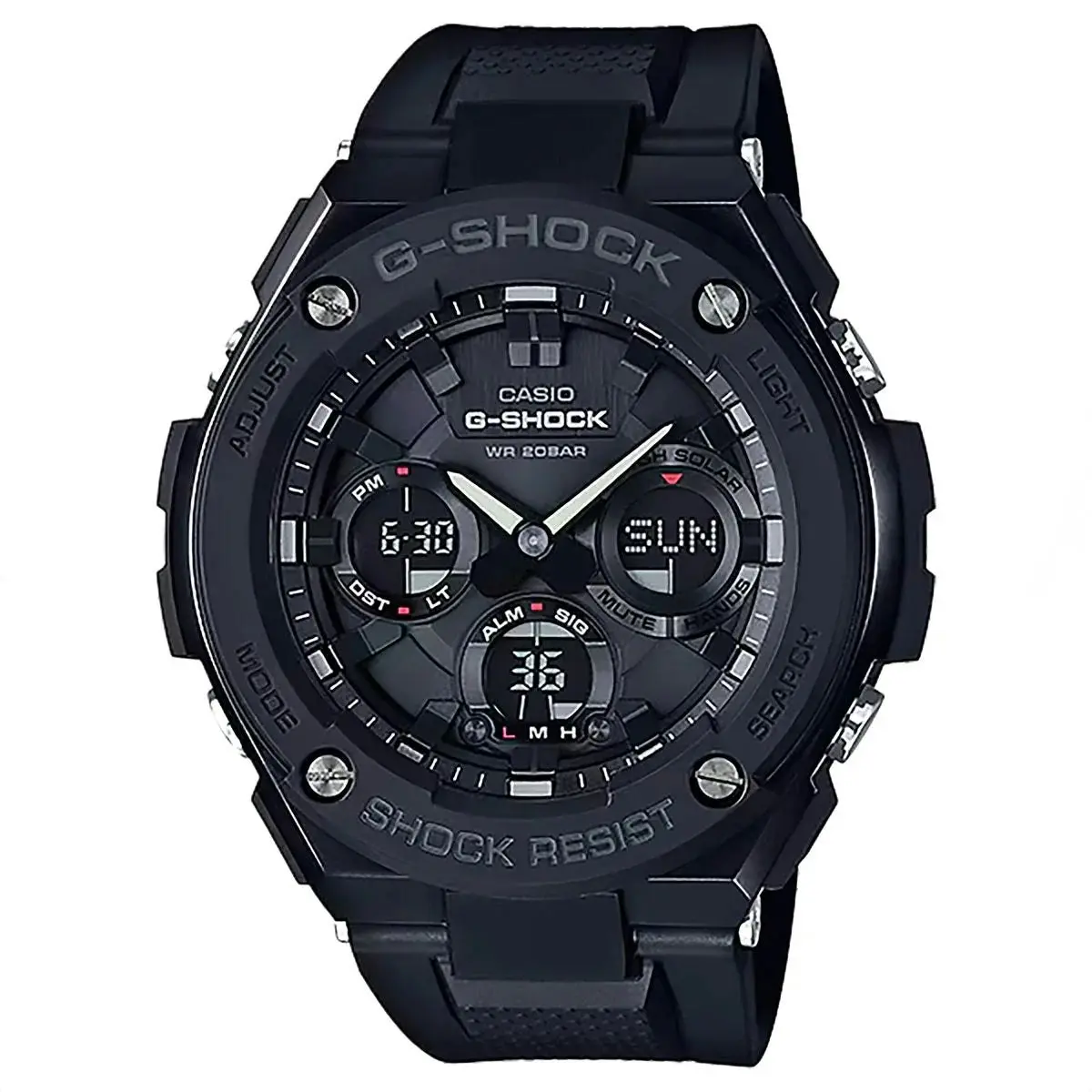 G-Shock Digital & Analogue Watch G-Steel Series GSTS100G-1B