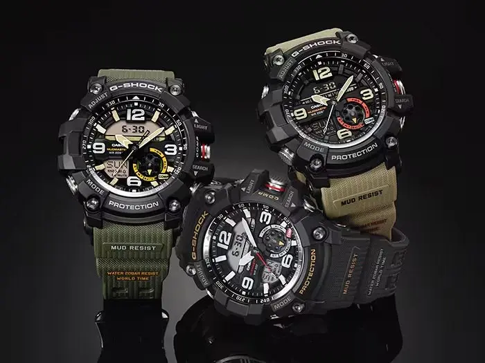 G-Shock Digital & Analogue Master of G Mudmaster Watch Mudmaster Series GG1000-1A5