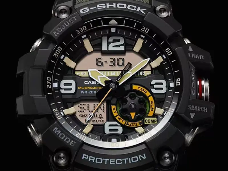 G-Shock Digital & Analogue Master of G Mudmaster Watch Mudmaster Series GG1000-1A3