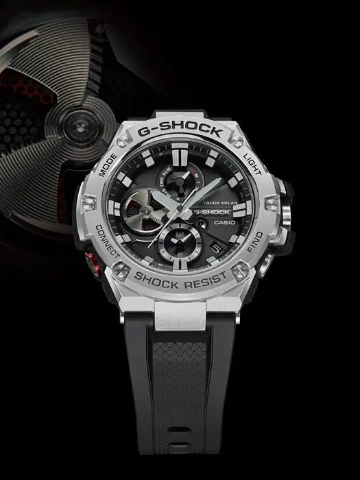 G-Shock Digital & Analogue Watch G-Steel Series GSTB100-1A