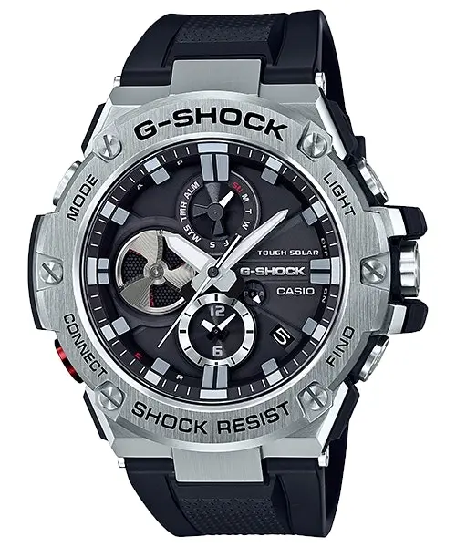 G-Shock Digital & Analogue Watch G-Steel Series GSTB100-1A