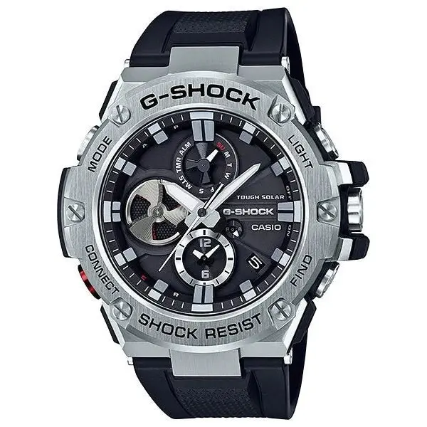 G-Shock Digital & Analogue Watch G-Steel Series GSTB100-1A