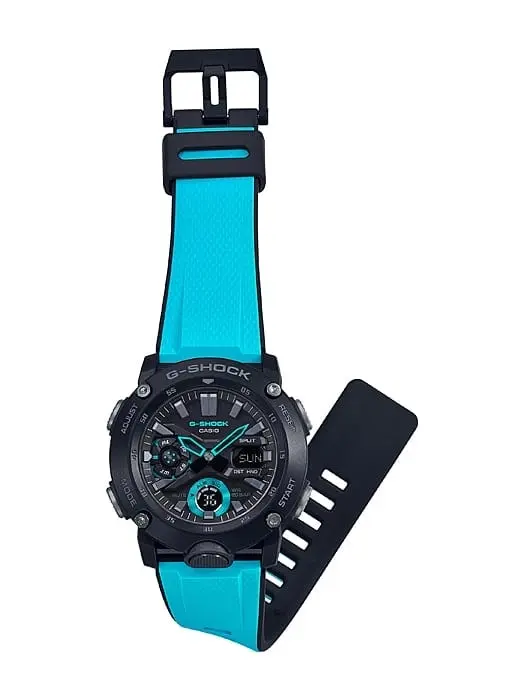 G-Shock Digital & Analogue Watch Carbon Core Guard Series GA2000-1A2