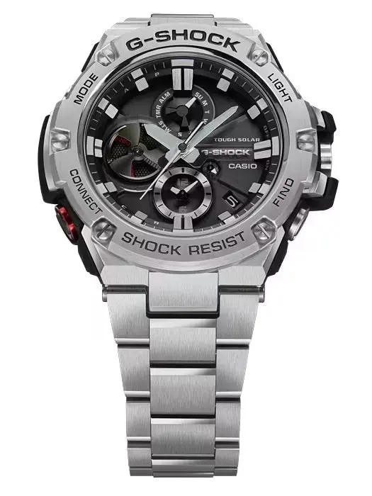 G-Shock Digital & Analogue Watch G-Steel Series GSTB100D-1A