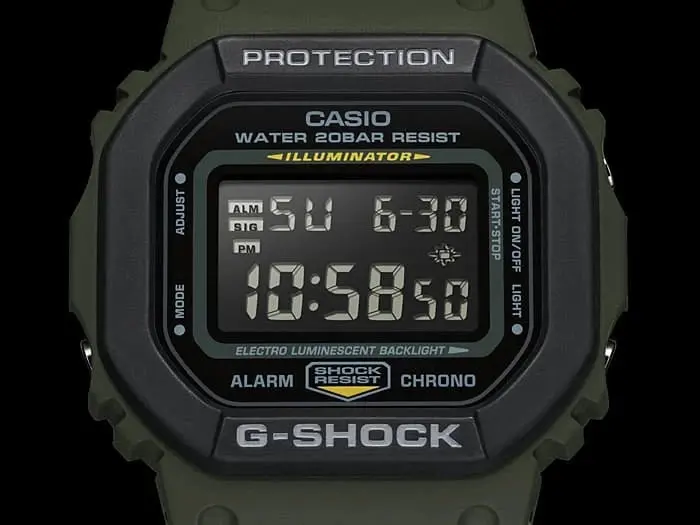 G-Shock Digital Watch Utility Colours Series DW5610SU-3D