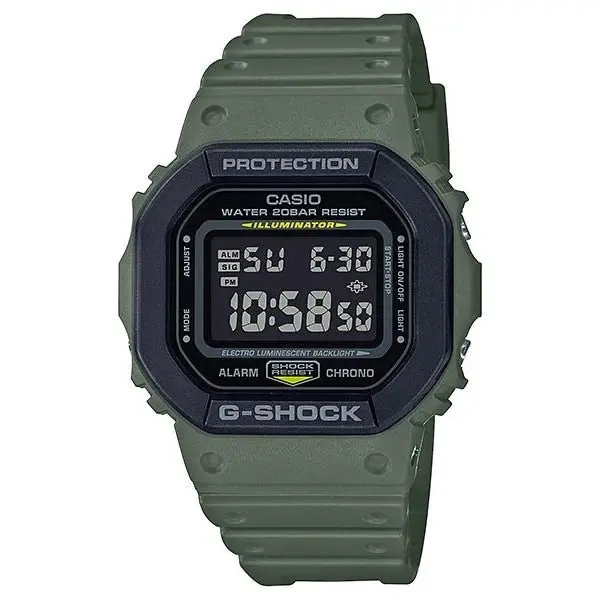 G-Shock Digital Watch Utility Colours Series DW5610SU-3D