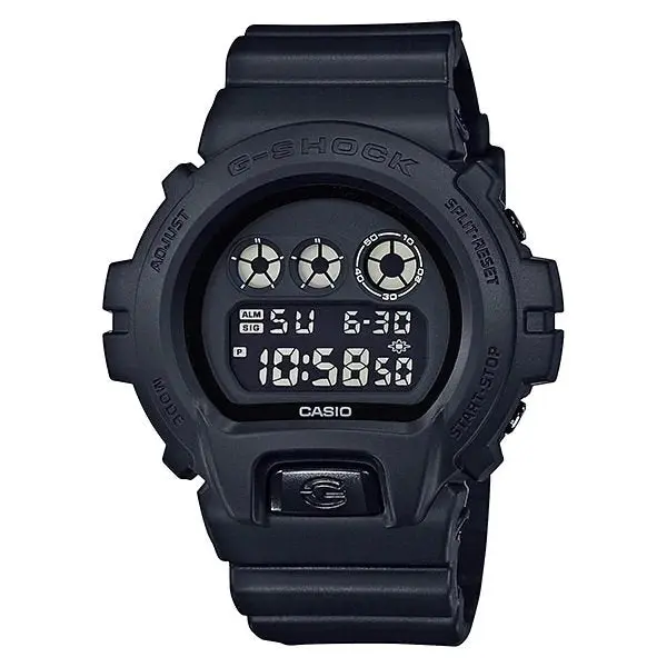 G-Shock Digital Watch Blackout Series DW6900BB-1D