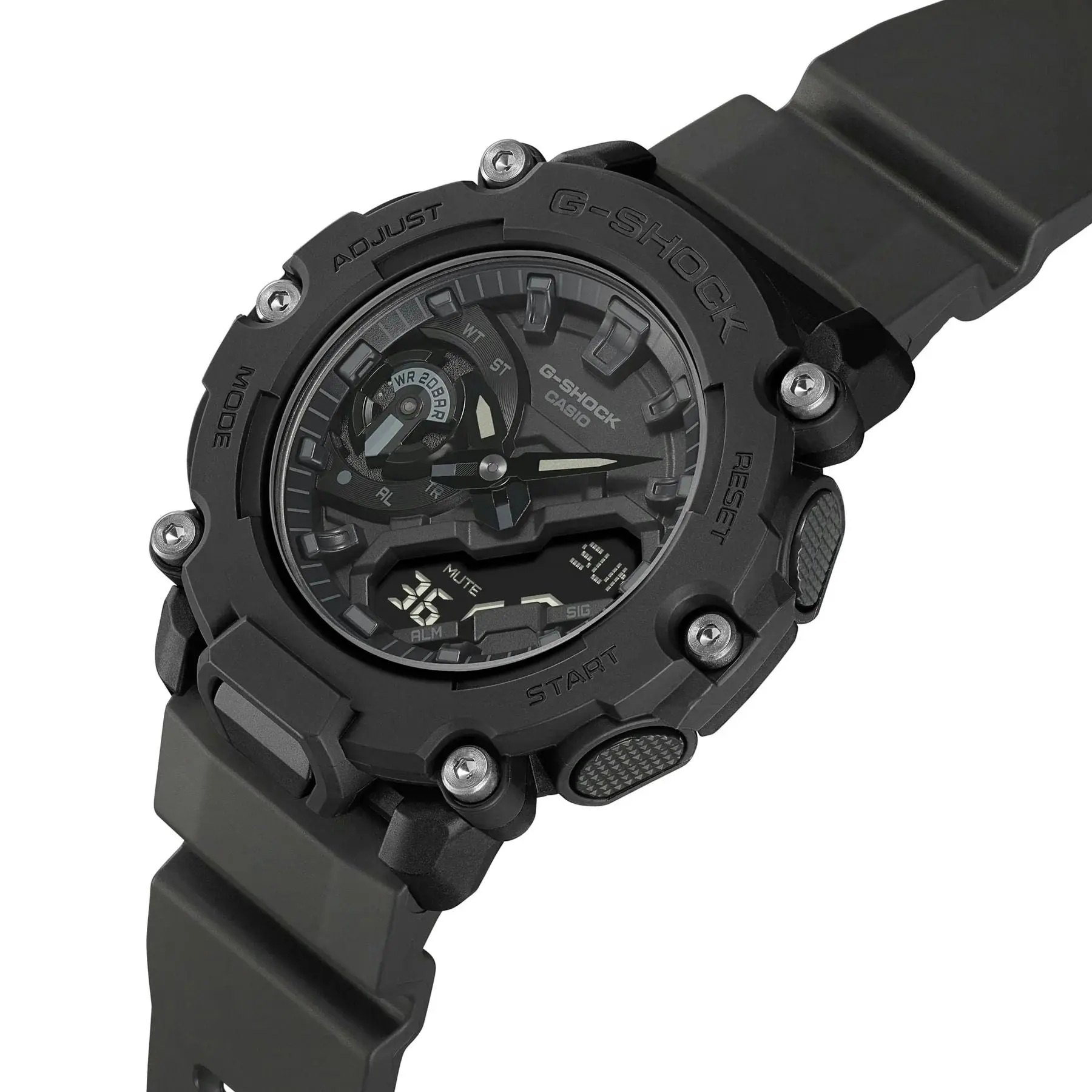 G-Shock Digital & Analogue Watch Carbon Core Guard Series GA2200BB-1A