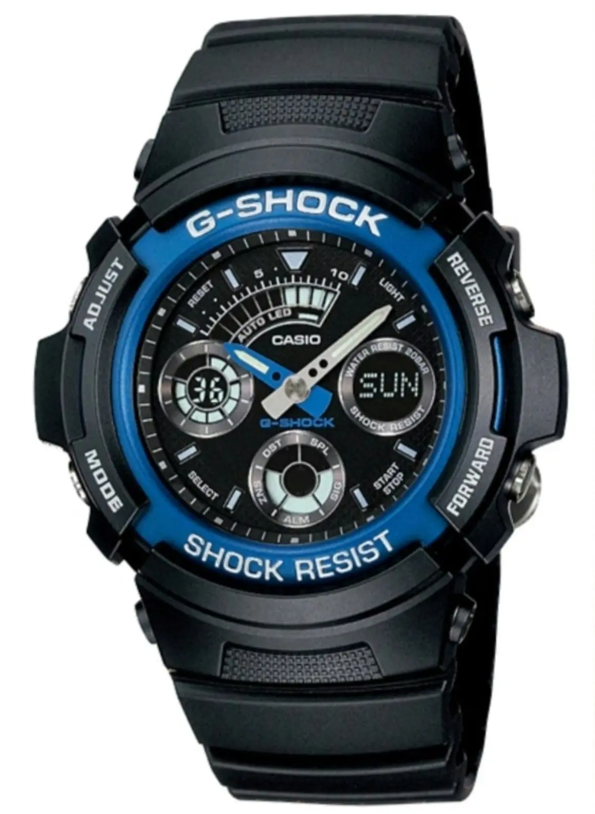 G-Shock Digital & Analogue Watch Biker Series AW591-2