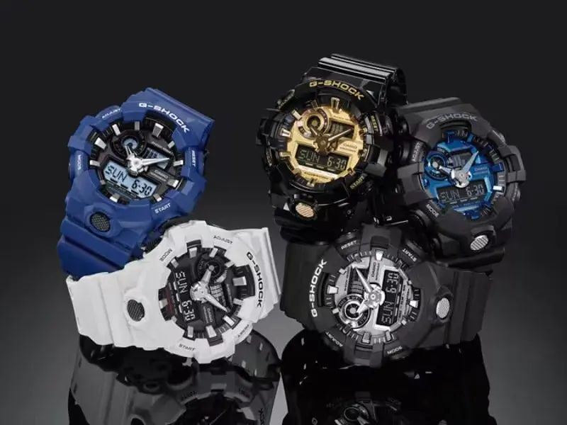 G-Shock Digital & Analogue Watch GA700-7A