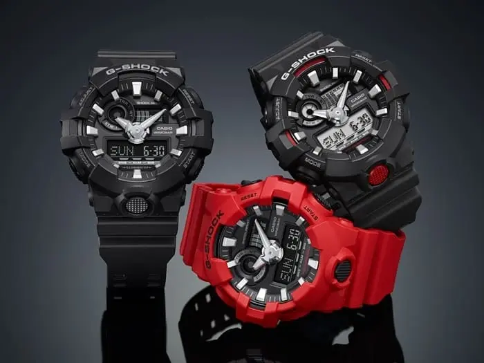 G-Shock Digital & Analogue Watch GA700-4A