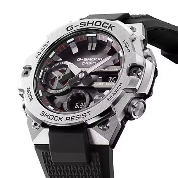 G-Shock Digital & Analogue Watch G-Steel Series GSTB400-1A