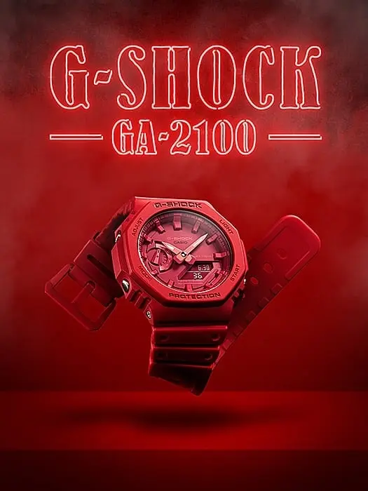 G-Shock Digital & Analogue Watch CasiOak Series GA2100-4A