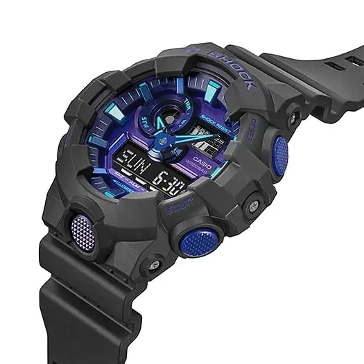 G-Shock Digital & Analogue Watch Virtual World Series GA700VB-1A