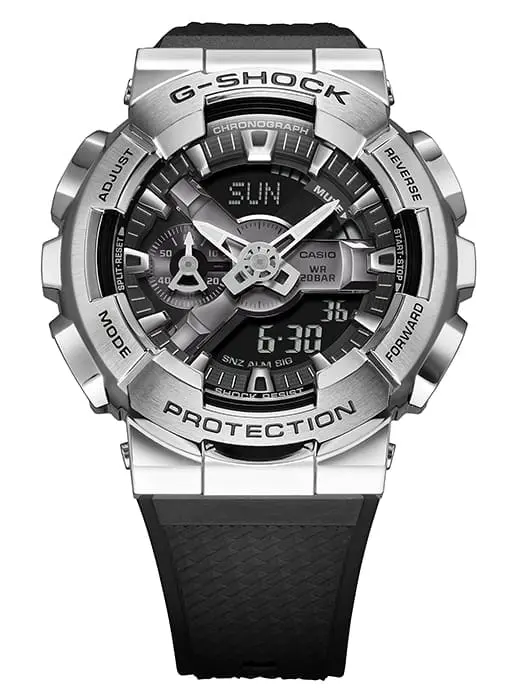 G-Shock Digital & Analogue G Steel Watch Metalized Series GM110-1A