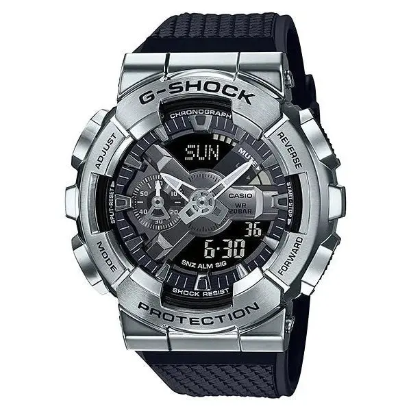 G-Shock Digital & Analogue G Steel Watch Metalized Series GM110-1A