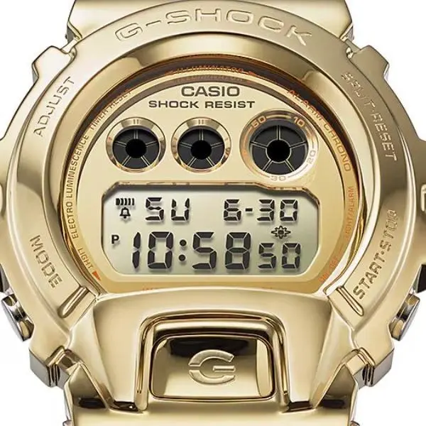 G-Shock Gold metal translucent digital GM6900SG-9D