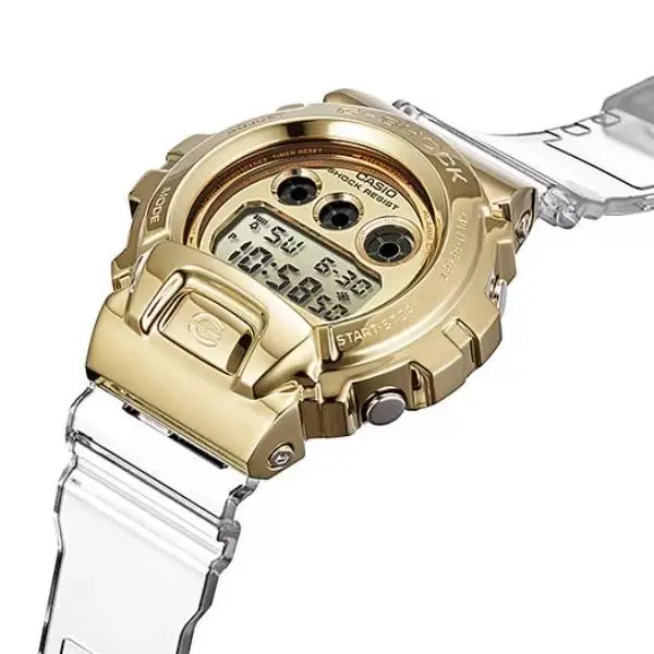 G-Shock Gold metal translucent digital GM6900SG-9D