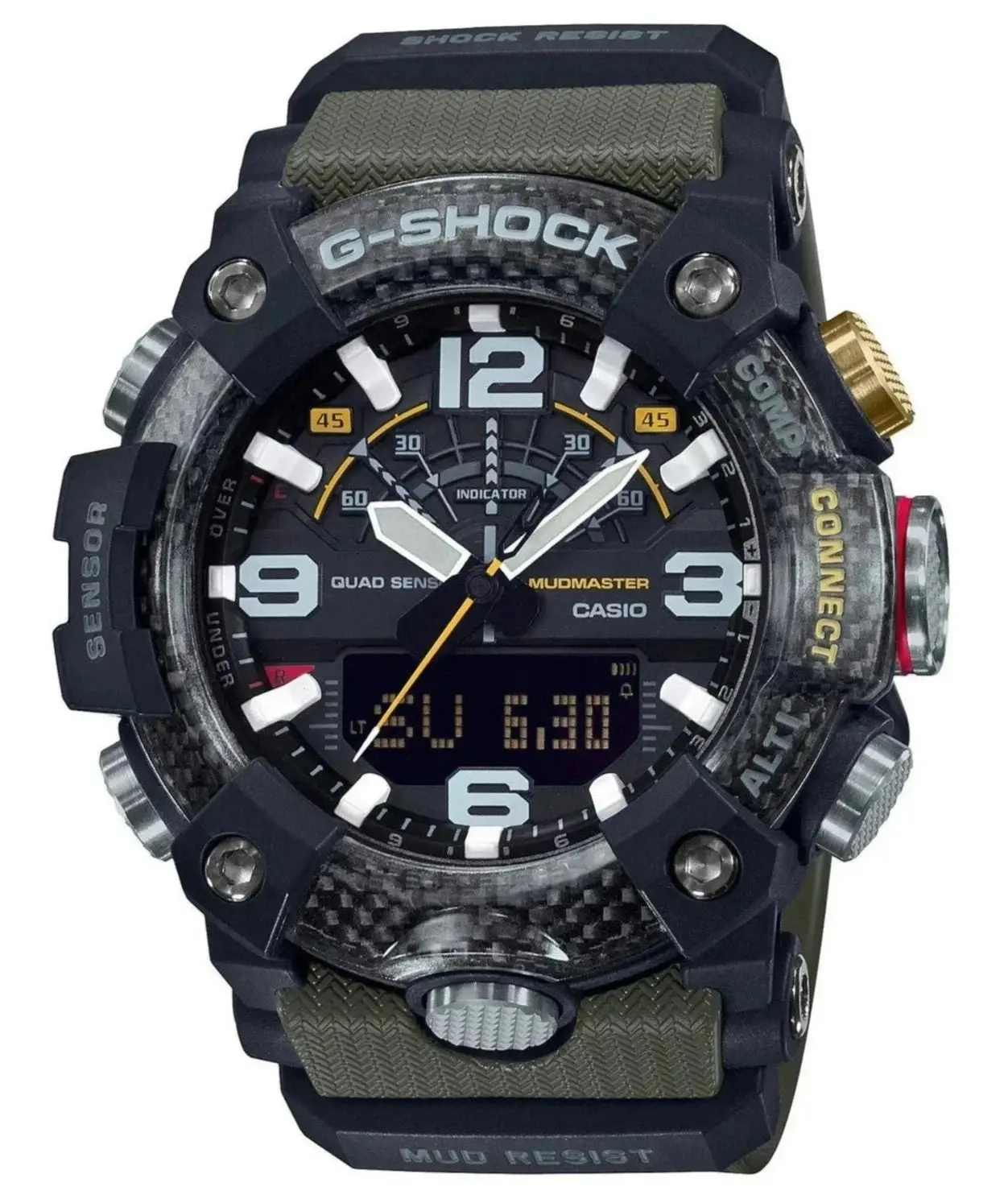 G-Shock Digital & Analogue watch Mudmaster Series GGB100-1A3