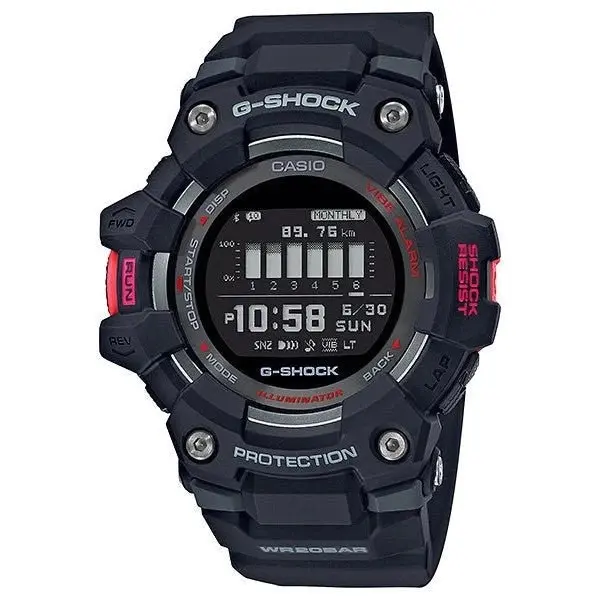 G-Shock Digital Bluetooth Fitness Watch G Squad Series GBD100-1D