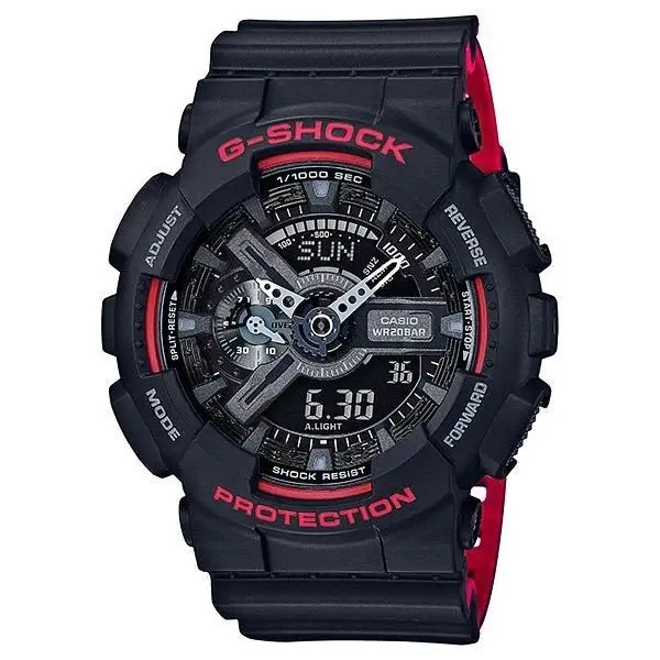 G-Shock Digital & Analogue Watch Rose Gold Series GA110HR-1A