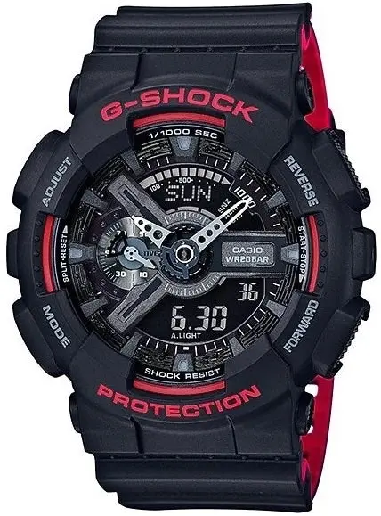 G-Shock Digital & Analogue Watch Rose Gold Series GA110HR-1A