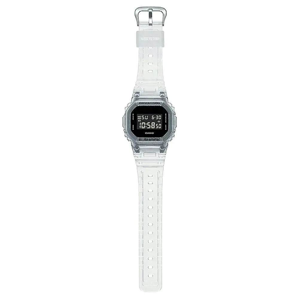 G-Shock Digital Skeleton Transparent Series DW5600SKE-7D