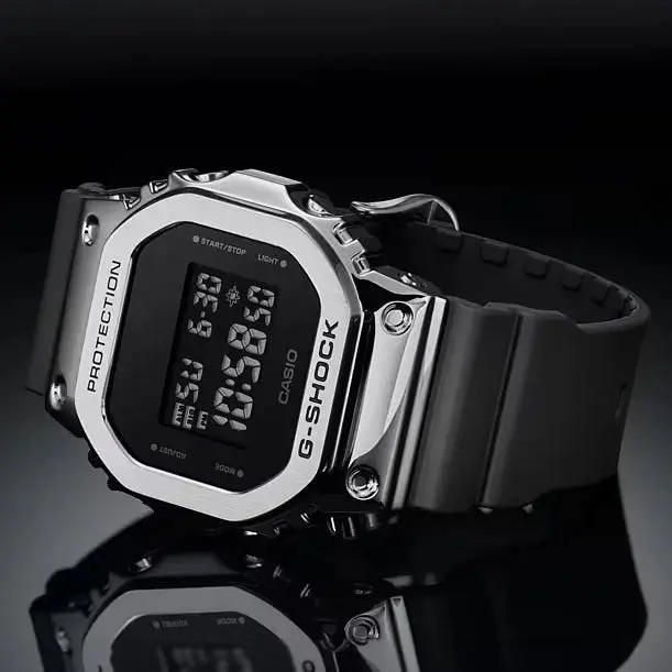 G-Shock Digital & Analogue G Steel Watch Metalized Series GM5600-1D