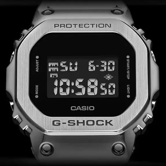 G-Shock Digital & Analogue G Steel Watch Metalized Series GM5600-1D