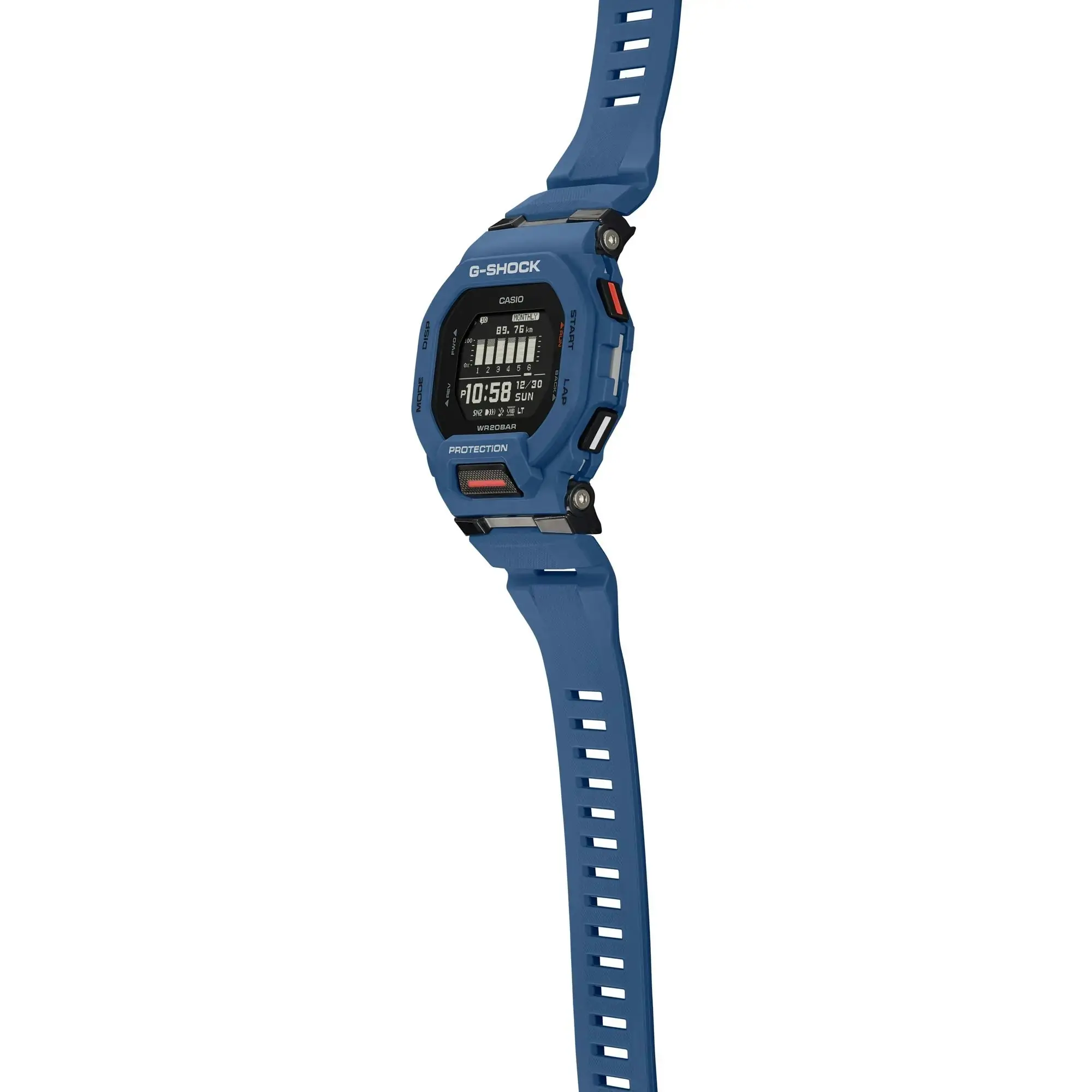 G-Shock Digital Bluetooth Fitness Watch G Squad Series GBD200-2D