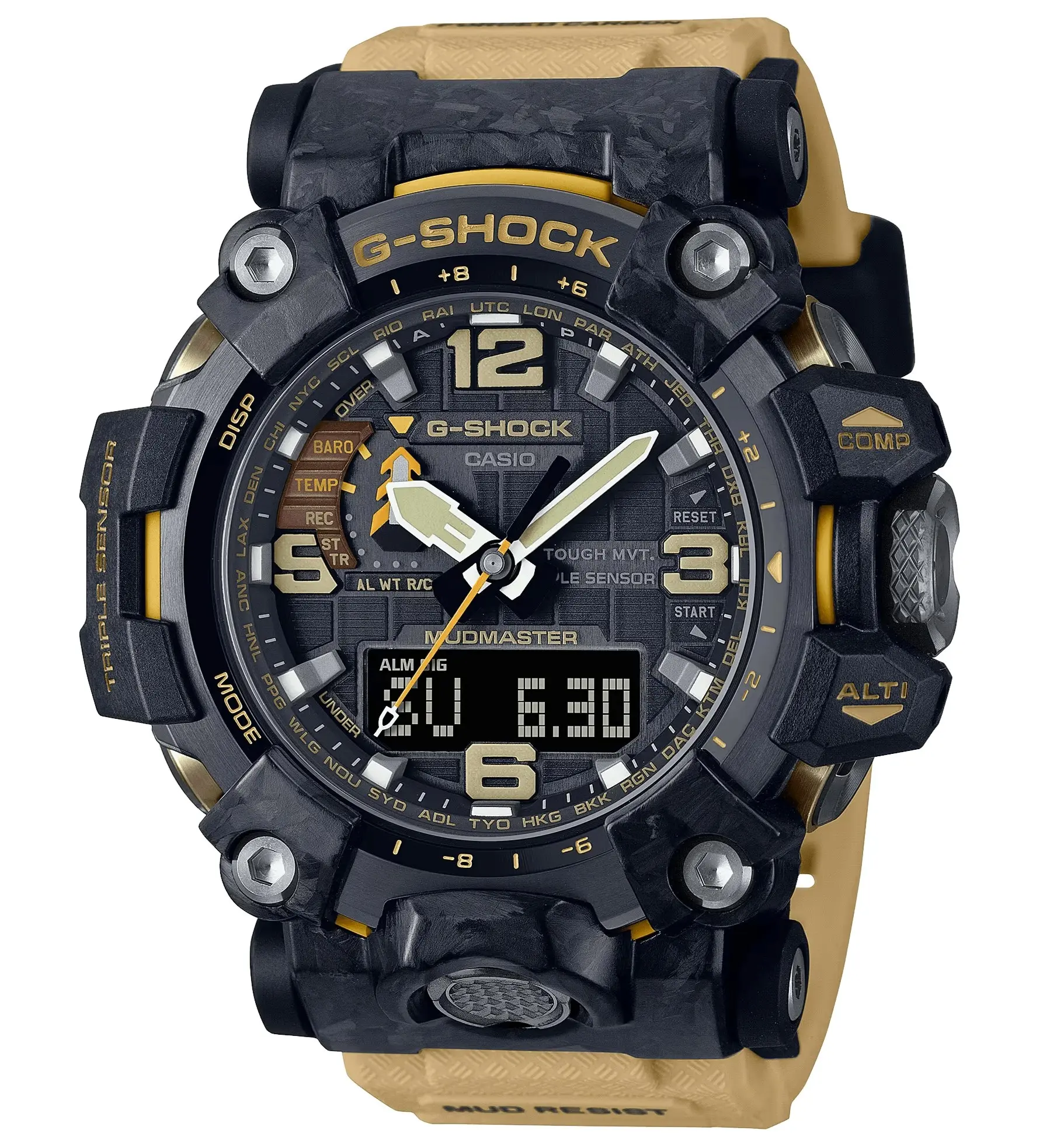 G-Shock Mudmaster Series Digital & Analogue watch GWG2000-1A5